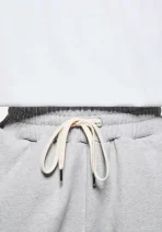 MKI Miyuki Zoku 800 Gsm Superweight Cuffed Joggers Grey (3)