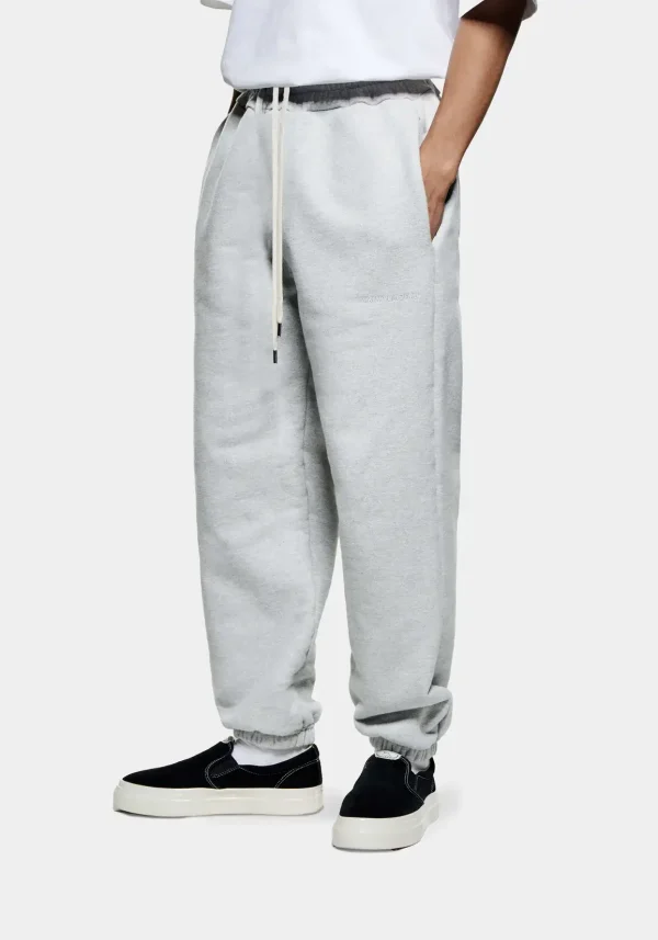MKI Miyuki Zoku 800 Gsm Superweight Cuffed Joggers Grey (5)