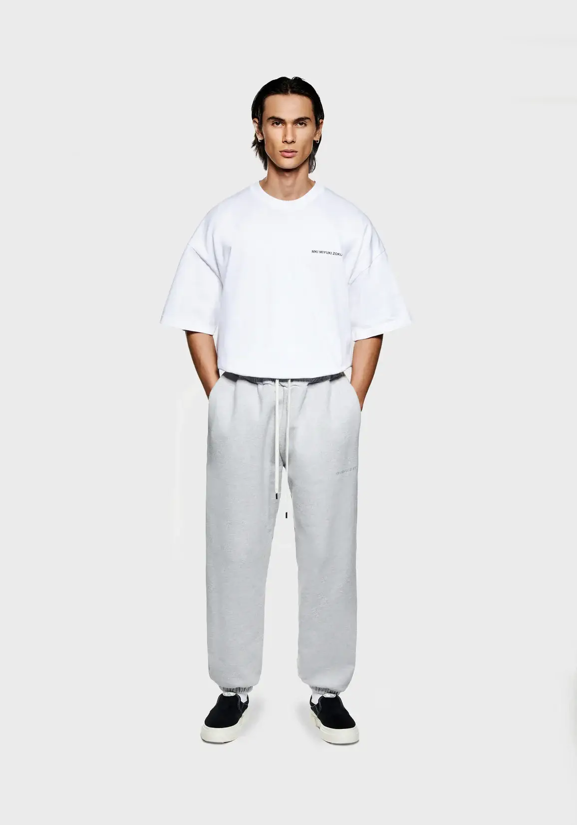 MKI Miyuki Zoku 800 Gsm Superweight Cuffed Joggers Grey (6) MKI Miyuki Zoku 800 Gsm Superweight Cuffed Joggers Grey (6)