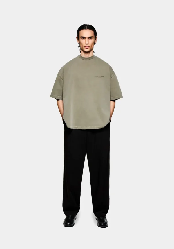 MKI Miyuki Zoku Design Studio T Shirt Olive (8)