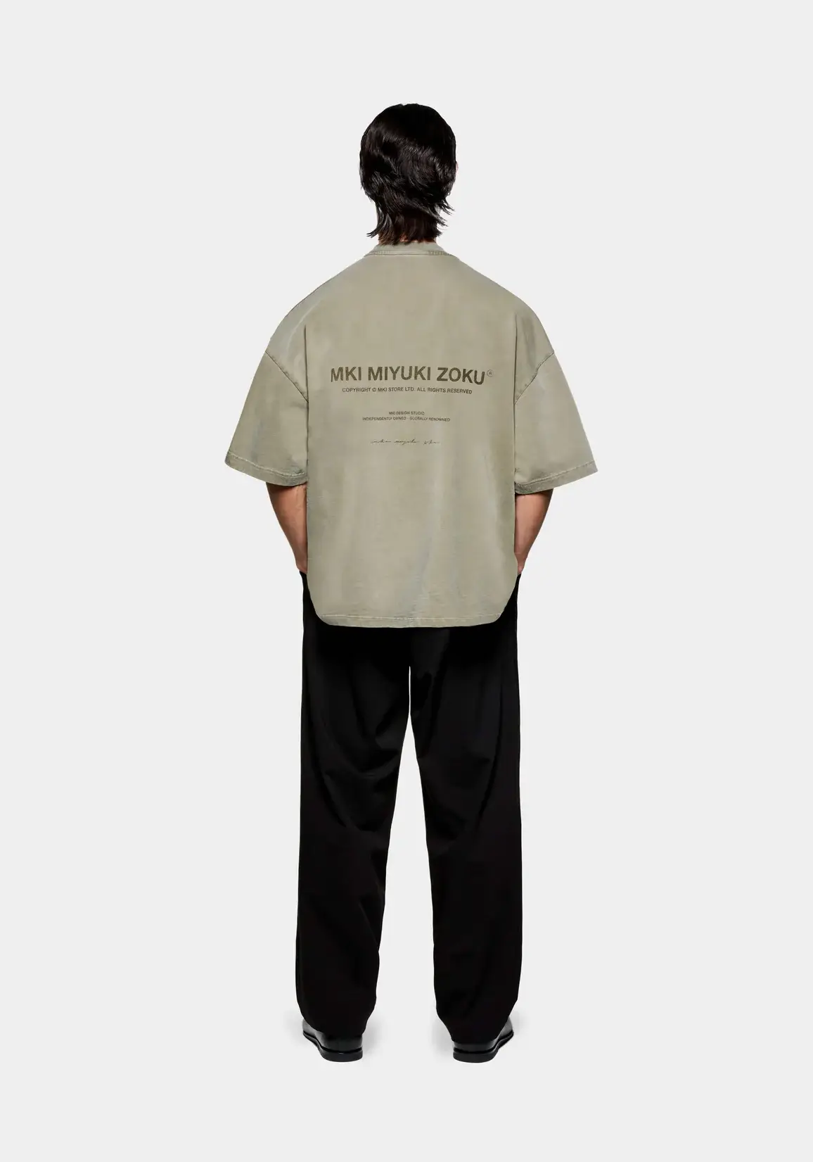 MKI Miyuki Zoku Design Studio T Shirt Olive (9) MKI Miyuki Zoku Design Studio T Shirt Olive (9)