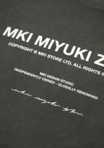 MKI Miyuki Zoku Design Studio T Shirt Pigment Black (2)