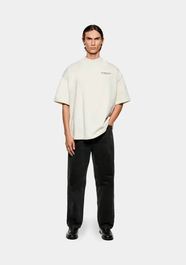 MKI Miyuki Zoku Design Studio T Shirt White Biege (3)