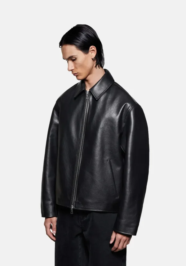 MKI Miyuki Zoku Mki Cropped Leather Rider (1)