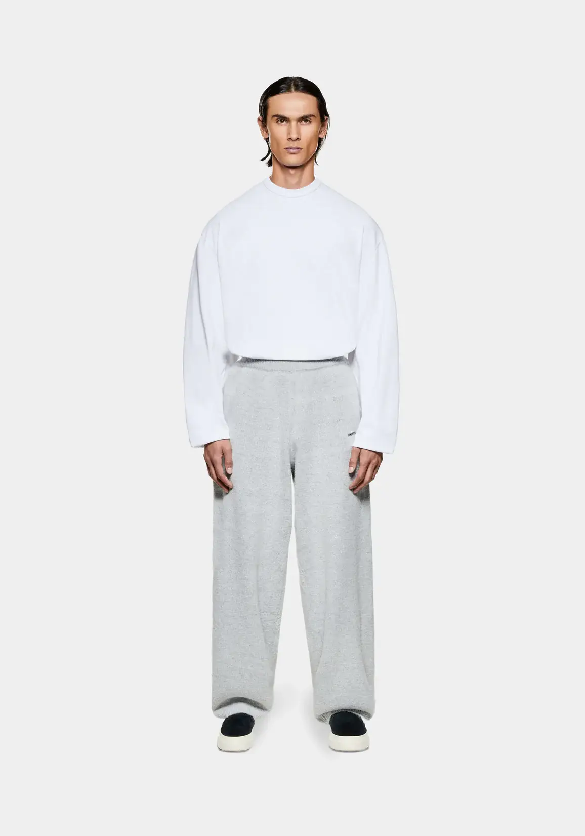 MKI Miyuki Zoku Mohair Blend Knit Wide Leg Joggers (1) MKI Miyuki Zoku Mohair Blend Knit Wide Leg Joggers (1)