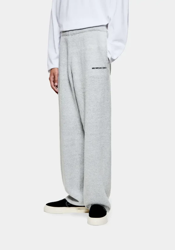 MKI Miyuki Zoku Mohair Blend Knit Wide Leg Joggers (6)