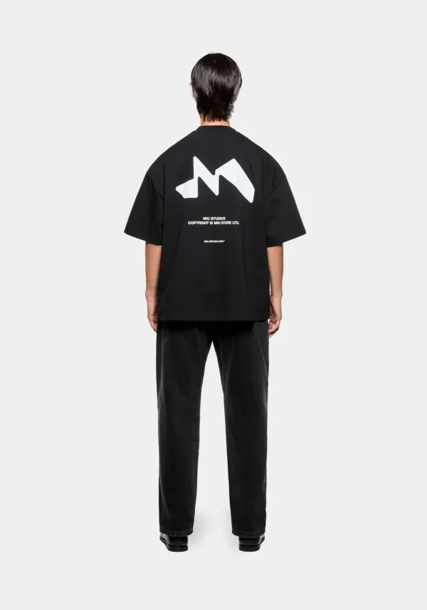 MKI Miyuki Zoku Silhouette T Shirt Black (4)