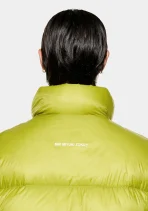MKI Miyuki Zoku Translucent Funnel Neck Bubble Jacket Chartreuse (2)