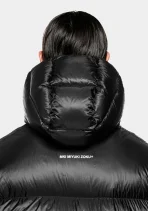 MKI Miyuki Zoku Translucent Hooded Bubble Jacket Black (2)