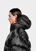 MKI Miyuki Zoku Translucent Hooded Bubble Jacket Black (4)