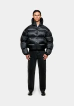 MKI Miyuki Zoku Translucent Hooded Bubble Jacket Black (6)