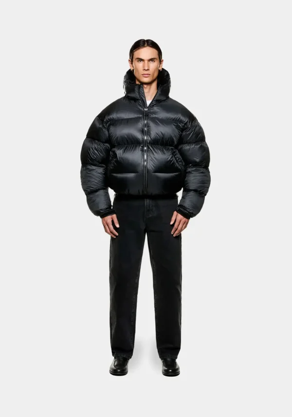 MKI Miyuki Zoku Translucent Hooded Bubble Jacket Black (6)