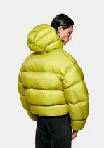 MKI Miyuki Zoku Translucent Hooded Bubble Jacket Chartreuse (4)