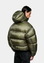 MKI Miyuki Zoku Translucent Hooded Bubble Jacket Olive (4)