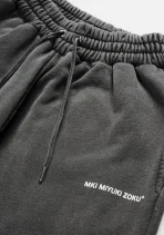 MKI Miyuki Zoku Uniform Joggers Pigment Black (3)