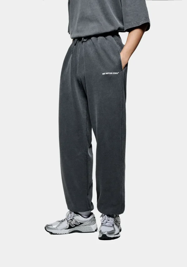 MKI Miyuki Zoku Uniform Joggers Pigment Black (7)