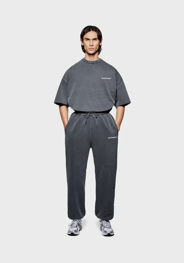 MKI Miyuki Zoku Uniform Joggers Pigment Black (8)
