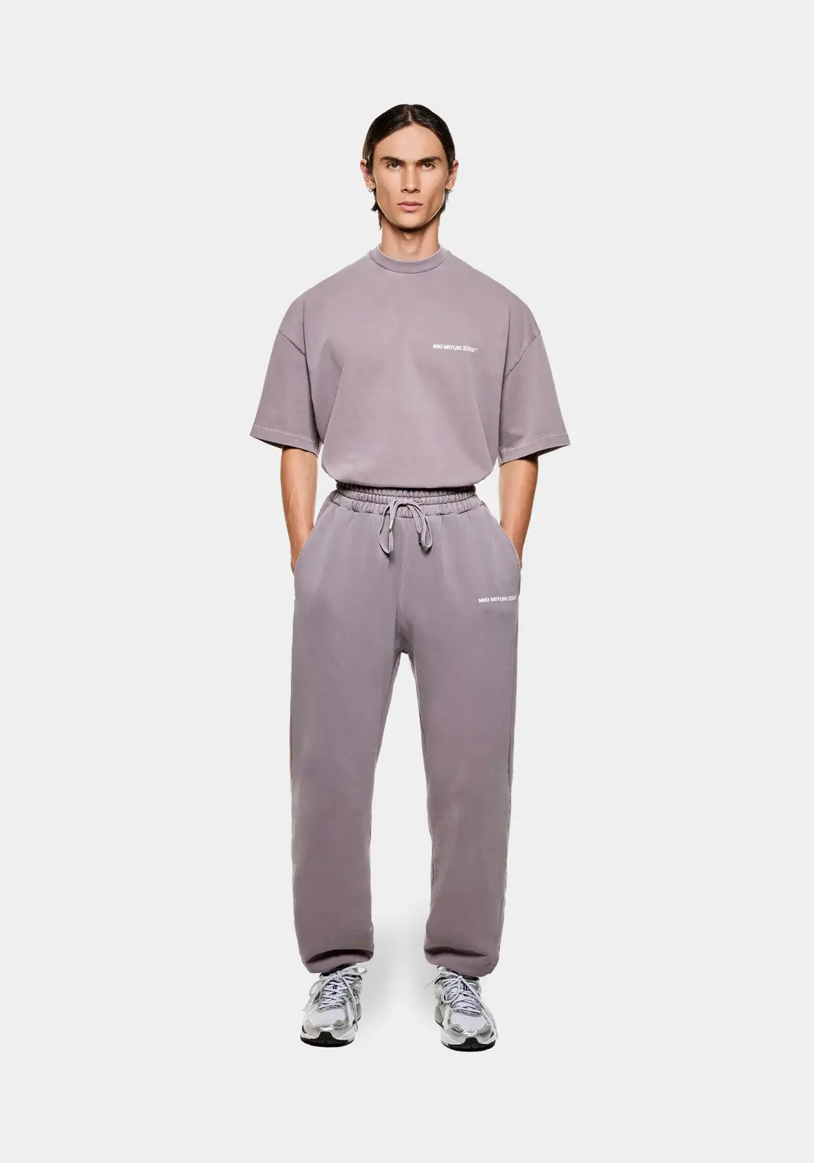 MKI Miyuki Zoku Uniform Joggers Pigment Raisin (3) MKI Miyuki Zoku Uniform Joggers Pigment Raisin (3)