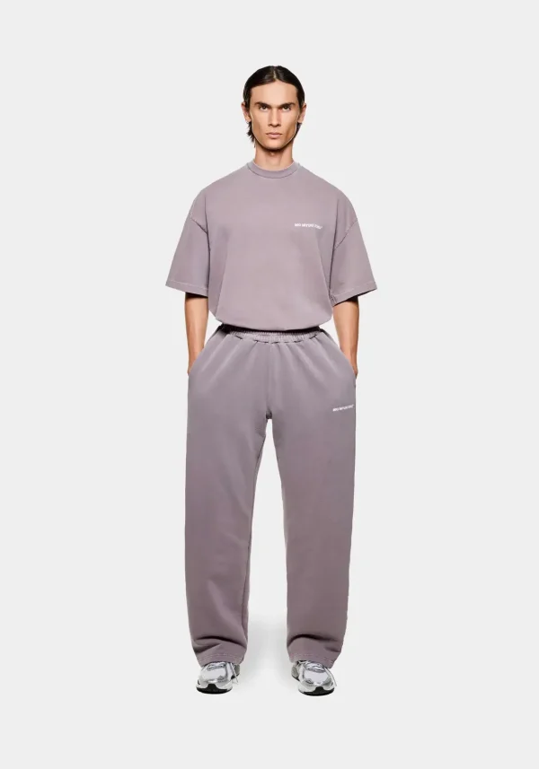MKI Miyuki Zoku Uniform Wide Leg Joggers Pigment Raisin (3)