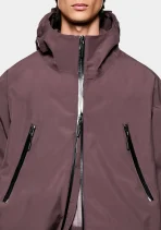 MKI Miyuki Zoku V3 Shell Hooded Jacket Raisin (4)
