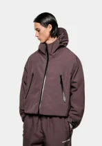 MKI Miyuki Zoku V3 Shell Hooded Jacket Raisin (6)