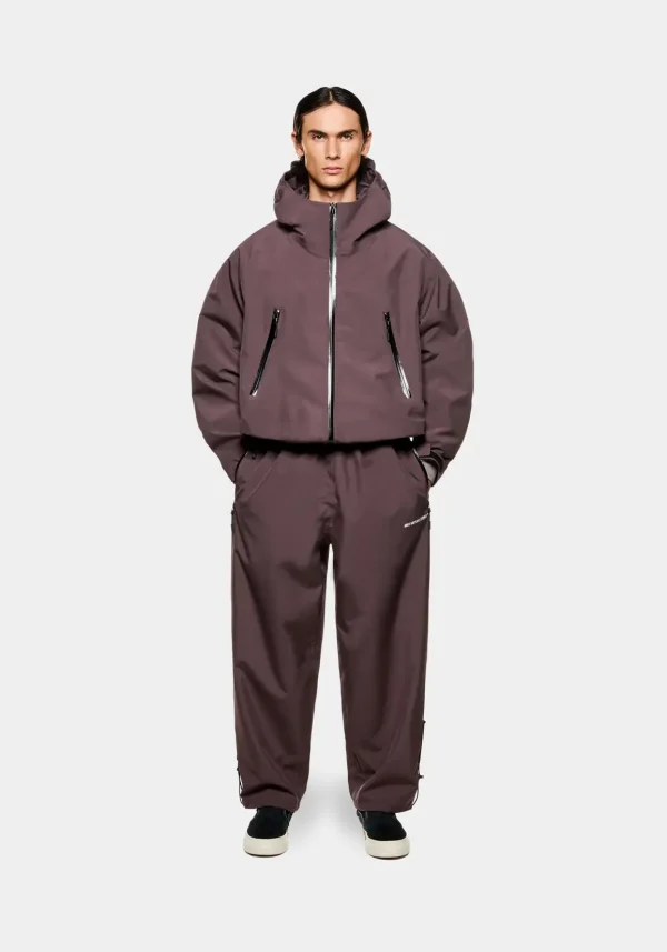 MKI Miyuki Zoku V3 Shell Hooded Jacket Raisin (7)