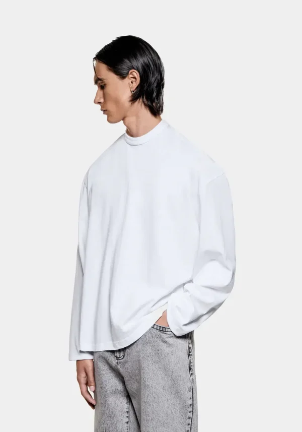Mki Miyuki Zoku 220 Gsm Slub Longsleeve White (6)