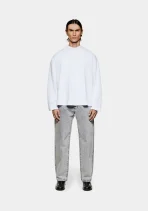 Mki Miyuki Zoku 220 Gsm Slub Longsleeve White (7)
