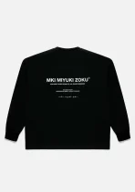 Mki Miyuki Zoku Design Studio Longsleeve Black (5)