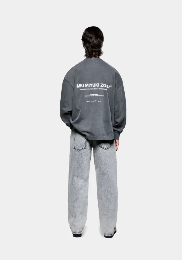 Mki Miyuki Zoku Design Studio Longsleeve Pigment Black (4)