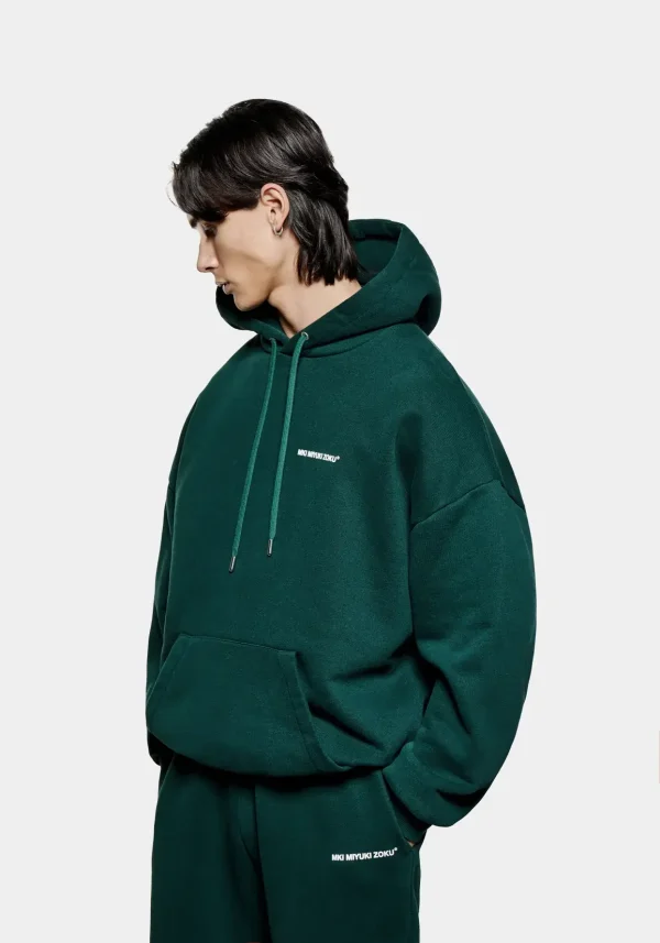 Mki Miyuki Zoku Hoodie Green (3)