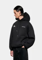 Mki Miyuki Zoku Silhouette Hoodie Black (1)