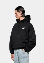 Mki Miyuki Zoku Stamp Hoodie Black (1)