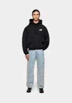 Mki Miyuki Zoku Stamp Hoodie Black (3)