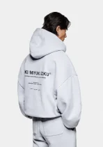 Mki Miyuki Zoku Studio Hoodie Grey (7)