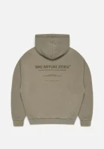 Mki Miyuki Zoku Studio Hoodie Olive (6)