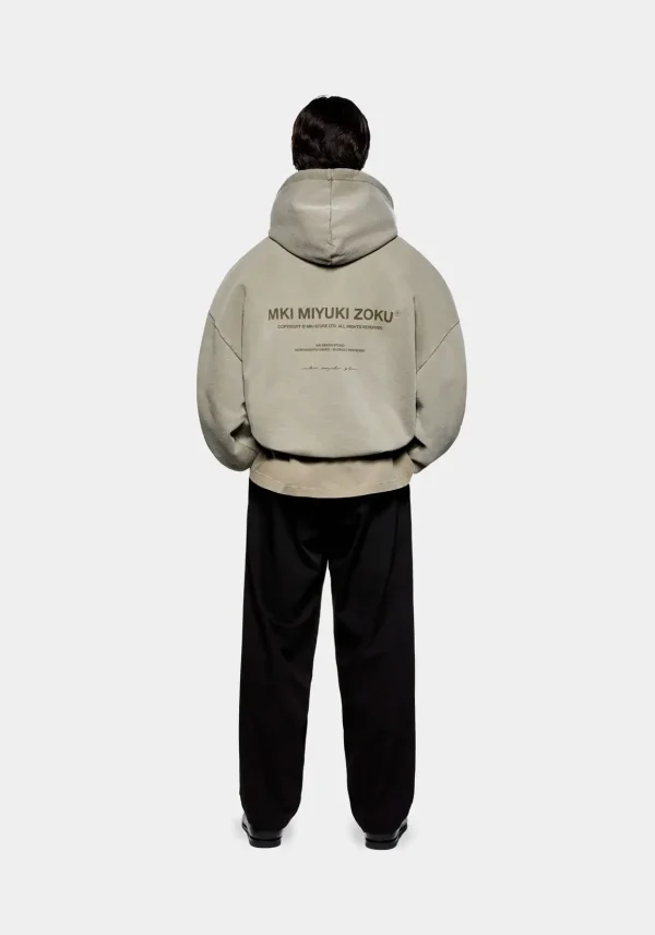 Mki Miyuki Zoku Studio Hoodie Olive (9)