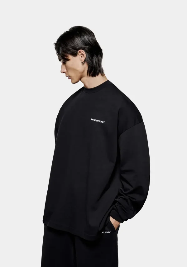 Mki Miyuki Zoku Uniform Longsleeve Black (7)