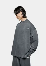 Mki Miyuki Zoku Uniform Longsleeve Pigment Black (6)