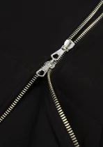 Mki Miyuki Zoku Zip Hoodie Black (1)