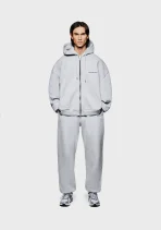 Mki Miyuki Zoku Zip Hoodie Grey (1)
