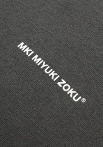 Mki Miyuki Zoku Zip Hoodie Pigment Black (2)