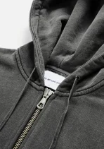 Mki Miyuki Zoku Zip Hoodie Pigment Black (4)