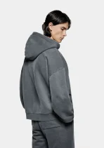 Mki Miyuki Zoku Zip Hoodie Pigment Black (7)