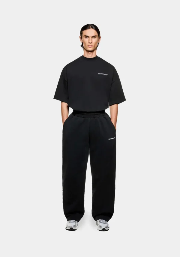 mki miyuki zoku uniform wide leg joggers black (3)
