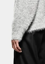 Mki Miyuki Zoku Faux Alpaca Knit Track Jacket (1)
