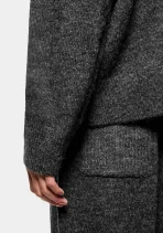 Mki Miyuki Zoku Mohair Blend Knit Track Jacket (1)