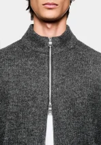 Mki Miyuki Zoku Mohair Blend Knit Track Jacket (3)