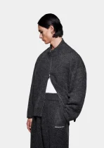 Mki Miyuki Zoku Mohair Blend Knit Track Jacket (5)