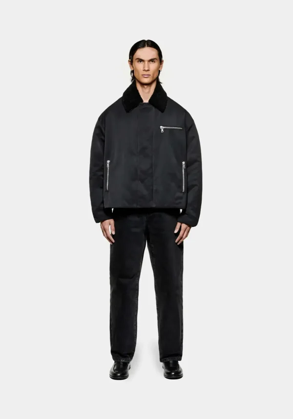 Mki Miyuki Zoku Padded Nylon Box Jacket (1)
